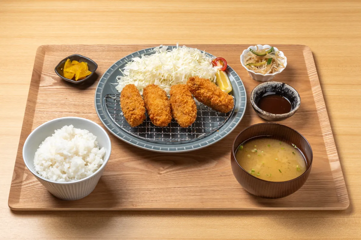 カキフライ定食